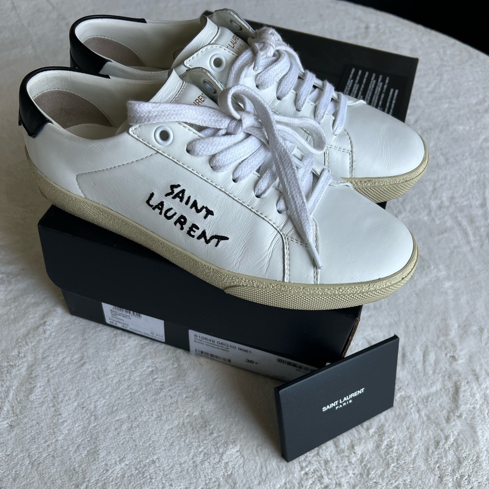 AUTHENTIC SAINT LAURENT TRAINERS